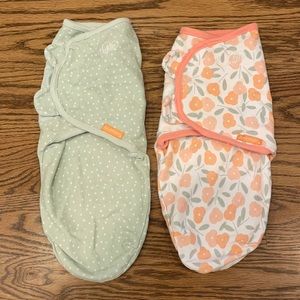 Two SwaddleMe Swaddles - Size Small/Medium